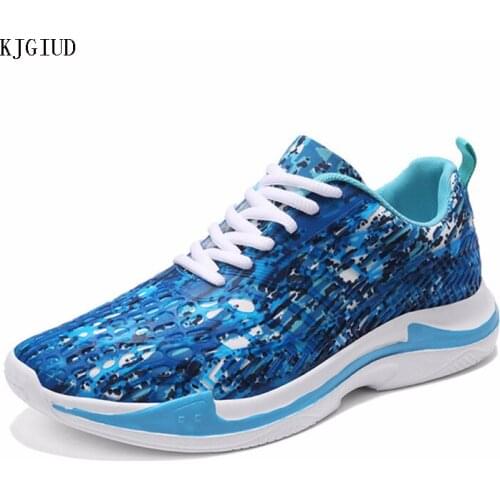 2019 Summer New Fashion Breathable Sports Mens Shoes couple Camouflage Mesh Mens Casual Shoes Men Chaussure Homme