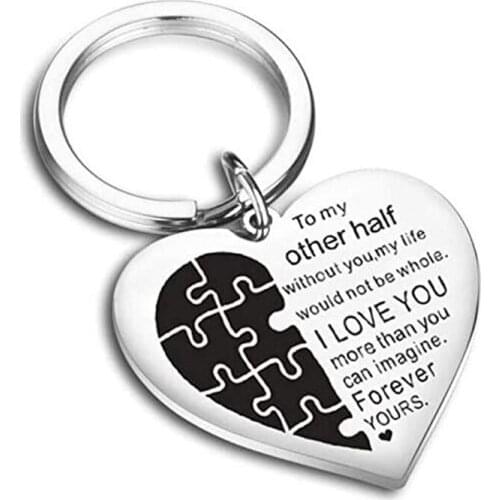 Boyfriend Gifts for Him Dad Gifts Boyfriend Keychain Couple Gifts Keychain Valentines Anniversary Birthday Gifts for Men Women