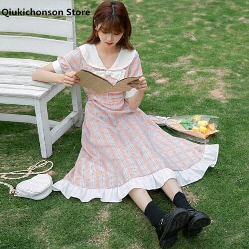 Qiukichonson Summer Short Sleeve Dresses