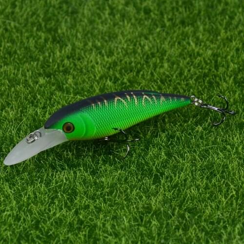 1PCS Minnow Fishing Lure 10CM/11G Floating Artificial Hard Bait Bass Wobblers Lures Crankbait Pike Treble Hooks tackle