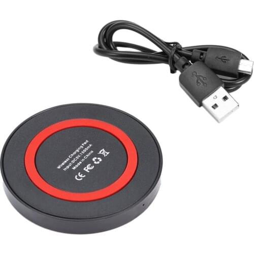 Built-In Temperature Regulation Chip Lightweight & Handy Universal Qi Wireless Power Charging Charger Pad For Mobile Phone