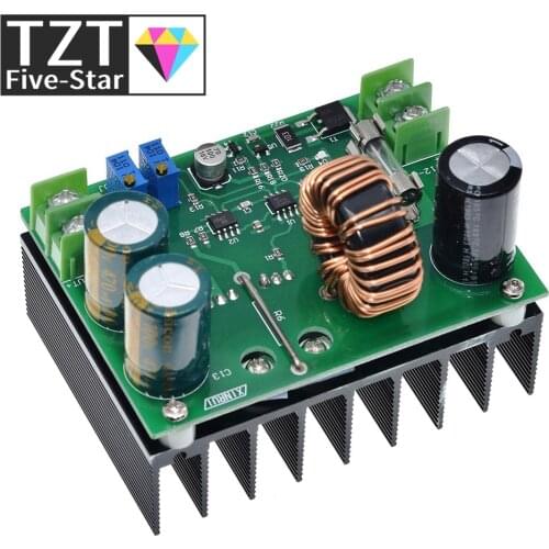 TZT 600W Boost Module Power supply DC-DC step up Constant Current Voltage 9v-60V to 12v-80V 48V 72V Booster converter