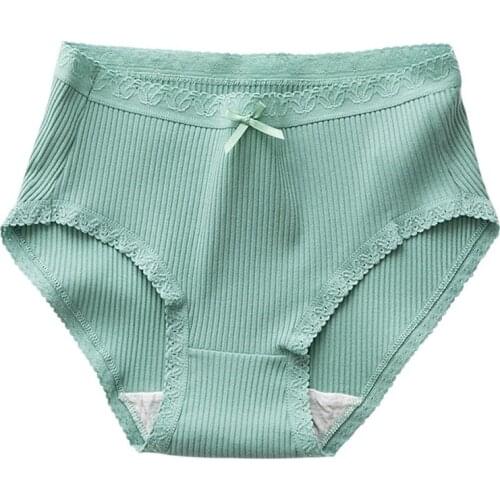 Women Sexy Lace Cotton Panties Underwear Seamless Cute Bow Girls Briefs Soft Comfort Lingerie Fashion Female Underpants Hot HOT