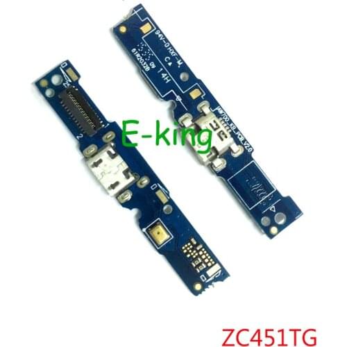 10pcs USB Port Charging Board For Asus Zenfone Go ZC451TG 4.5 Inch USB Charging Dock Port Flex Cable Repair Parts