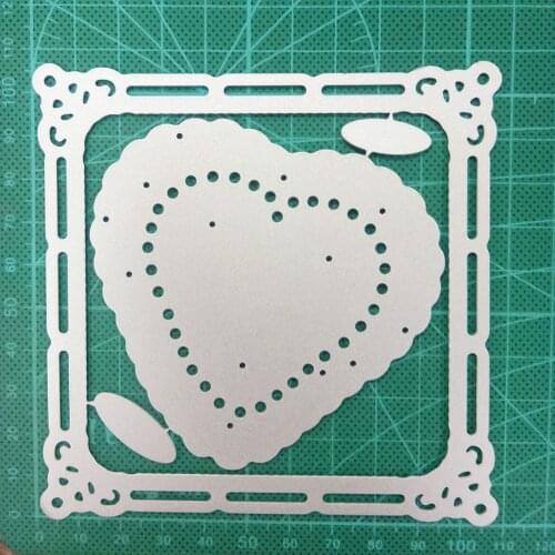 108*108mmmm Square frame background DIY papercraft projects Scrapbook Paper Album greeting cards