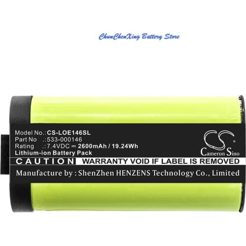 Cameron Sino 3400mAh Battery 533-000146 for Logitech 084-000845, 984-001362, Megaboom 3, S-00171, Ultimate Ears Megaboom 3