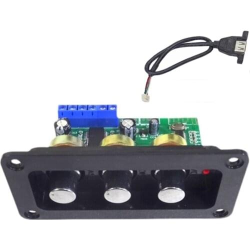 Bluetooth 5.0 Amplifier Power Audio Board 30W Mono Stage Power Amplifier Board, U Disk Decoder