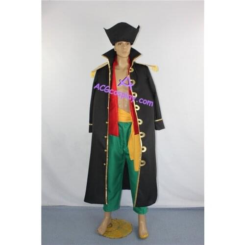 One Piece Blackbeard Cosplay Costume Marshall cosplay costume include hat