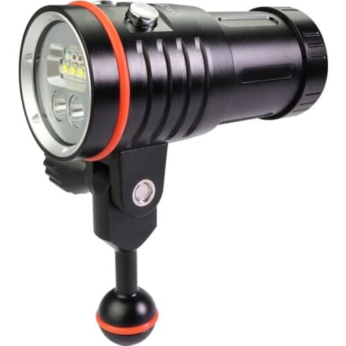 ARCHON D35VP-II Two in One Diving 4*CREE XM-L2 Video Light Spot Flashlight Scuba Diving 4200 Lumens Touch Equipment