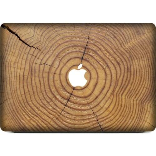 Wood Laptop Decal Vinyl PVC Skin Sticker For Macbook Air Pro 12" 13" 15 16" A1465 A1398 A1502 A1425 A1369 A1707 A1706 A1534 Film