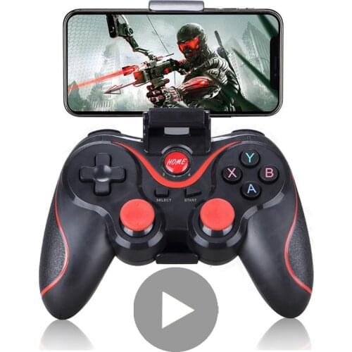Bluetooth Control for Phone Gamepad Joystick PC Smart TV Box Android iPhone Trigger Mobile Game Pad Controller Gaming Smartphone