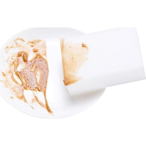 100pcs White Multi-functional Magic Sponge Eraser Cleaner 100 x 60 x 20mm DO