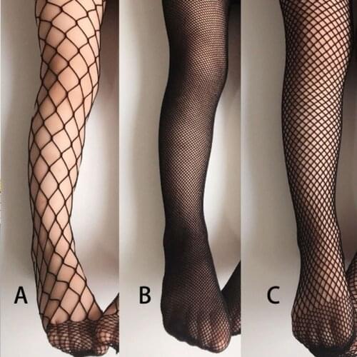 Fishnet Tights Small Middle Big Mesh Fishnet Sexy Punk Pantyhose Anti-hook Nylon Hollow Out Sexy Stockings Pantyhose