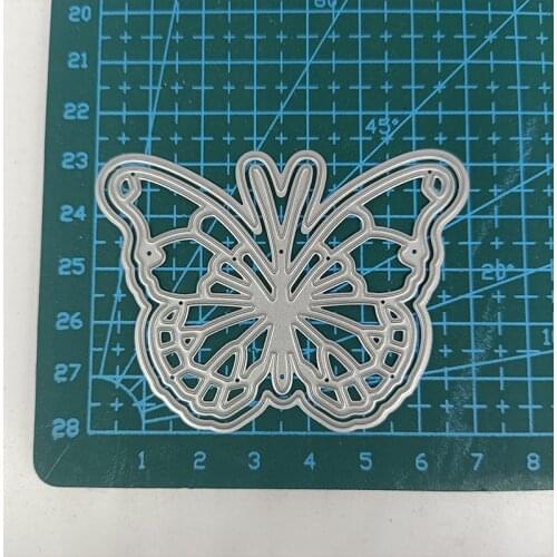 Metal Cutting Dies 3D Butterfly Frame DIY Stencil Scrapbooking Album Embossing Paper Card Making Decor 2021 Punch Template