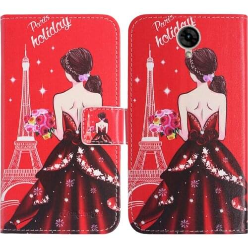 TienJueShi Fashion Flip Book Stand Protect PU Leather Cover Shell Wallet Etui Skin Case For Echo Dune 5 inch