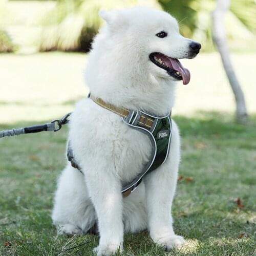 Dog Breast Strap Pet Supplies Nylon Harness All Weather Service Adjustable LeashDog RopeDog ChainDog Leash Pet Supplies