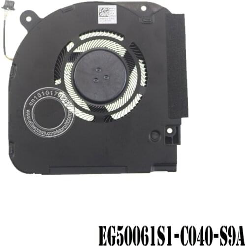 Laptop CPU Cooling Fan EG50061S1-C040-S9A DC12V 0.52A 5Pin DP/N 0KFDJ9 KFDJ9