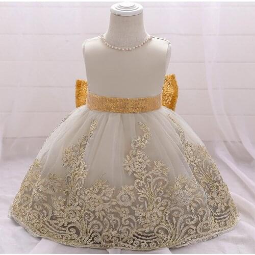 Princess Dress Formal Party Kids Dresses for Girls Wedding Evening Flower Girls Lace Tulle Ball Gown Size