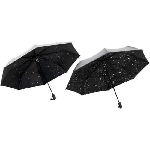 Folding Umbrella for Women Travel UV Windproof Rain Female Sun Girl Parasol Pocket Umbrellas