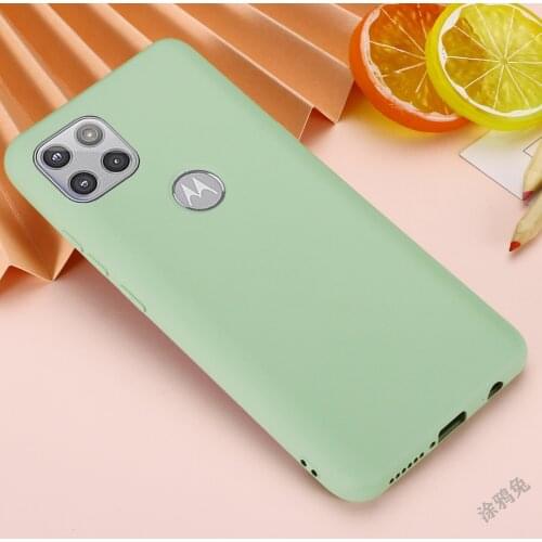 Liquid Silicone Case For Motorola Moto MOTO G-5G Plus Soft Gel Rubber Protective Cover for G10 G30 G100 Edge S