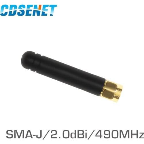 2pcs 490MHz Omnidirectional Wifi uhf Antenna SMA Male 2.0dBi 490 MH Omni Directional Antennas For Communications TX490-JZ-5
