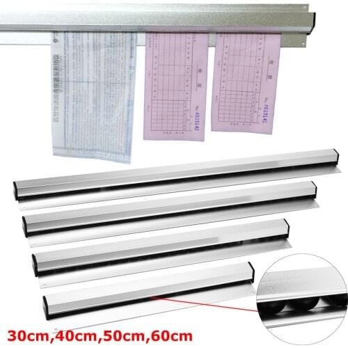 30cm 40cm 50cm 60cm Ticket Tab Bill Receipt Hanging Rack Bar Kitchen Order Document Holder Kitchen Tool Ticket Organizer