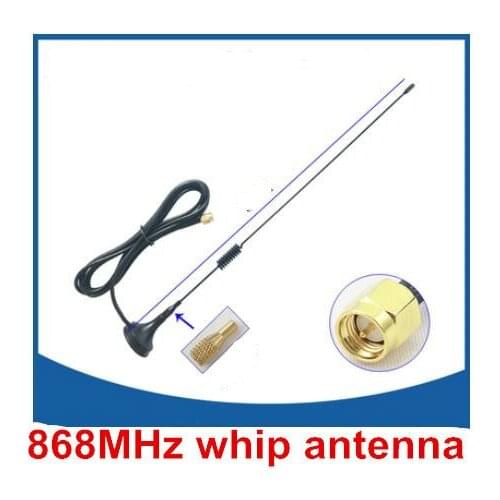 Wireless monitor 868MHz magnetic whip antenna garage door control 868M dongle SMA antenna