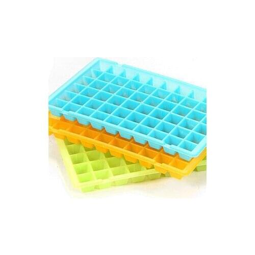 60 Grid Ice Cream Mold Square Shape Ice Tray Fruit Ice Cube Maker Bar Kitchen Cooking Tool Accessories -30