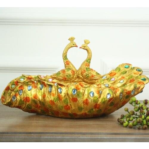 Handmade Peacock Succulent Planter Pot Vintage Cactus Planter Flower Pot Succulent Container Decorative Succulent Planter