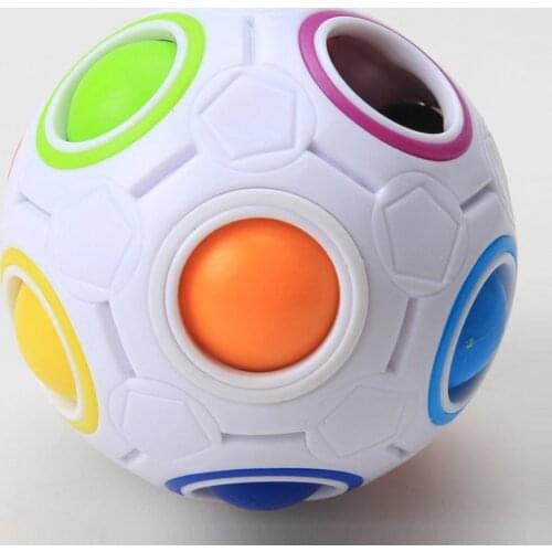 Fidget toys popit Stress Reliever Rainbow Magic Ball Plastic Cube Puzzle Toys Stress toy антистресс fidge juguetes figet toys