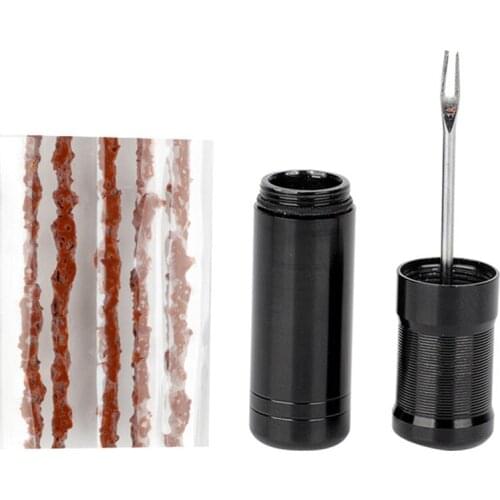 Bicycle Tubeless Tire Repair Kit Portable Road Bike MTB Wheel Tyre Service Tool Puncture Plug Rubber Strip Set