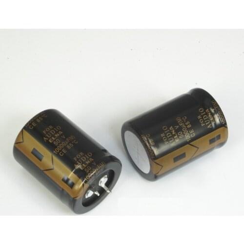 2 Pieces Original Brand New ELNA Capacitor 10000UF50V FOR AUDIO Filter Capacitor Size Dia30*H40mm