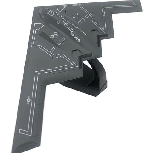 Diecast 1:200 B-2 Ghost Stealth Strategic Bomber Fighter Alloy Aircraft Model Large Collectible House Decoration