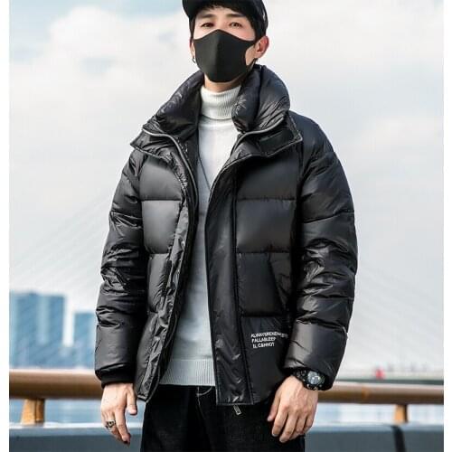 Fashion Mens Down Jacket Man Clothes 2019 Streetwear Thick Duck Down Jackets Casual Warm Down Coat Hiver Casaco LW1686