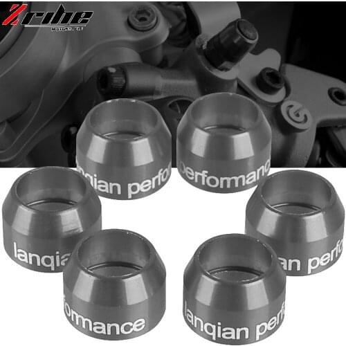 Motorcycle Accessories CNC Aluminum Billet Bleed Valve Cover Kit for Aprilia Dorsoduro 1200 2010 2011 2012 2013 2014 2015