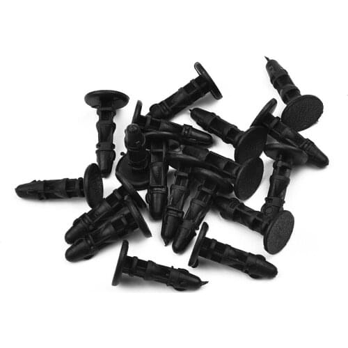 Wheel arch linings For Toyota Camry Highlander Carola For car carpet Roof lining Engine covers 50pcs Car Clips 7mm Auto Clip