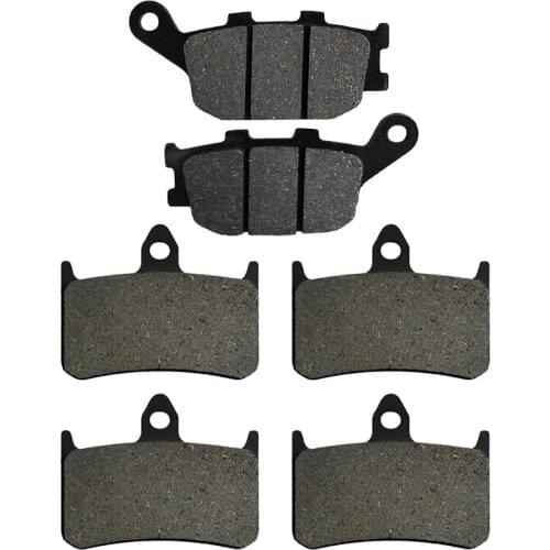 Motorcycle Front + Rear Brake Pads Disks for Honda 919 CB900F Hornet (02-07) CB900 F CB 900 F LT187-187-174