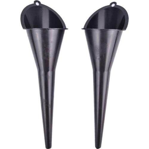 Motorcycle Long Mouth Funnel Plastic Refueling Oil Liquid Spout Diesel Filling