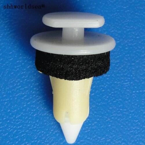 Shhworldsea 100pcs car clip& fastener door trim panel retainer with sealer for chrysler mini-vans 1999-on 5535074AB