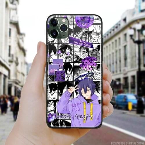 Tamaki Amajiki BNHA Suneater Soft Silicone Glass for iPhone SE 6 6s 7 8 Plus X XR XS 11 12 Mini Pro Max Phone Case Cover Shell