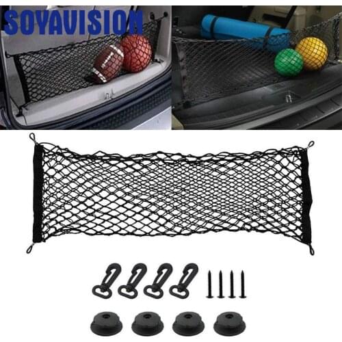 Auto Car Rear Trunk Organizer Pocket Cargo Net Mesh Storage Bag For Ford Explorer 2011-2019 12 13 14 15 2016 2017 2018