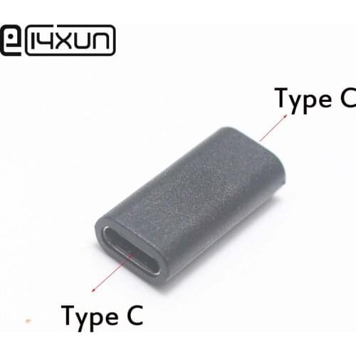 1pcs USB Type C Adapter Female to Female Converter Portable USB-C Charge Adapter Type-C Extension Cable for Phone Tablet