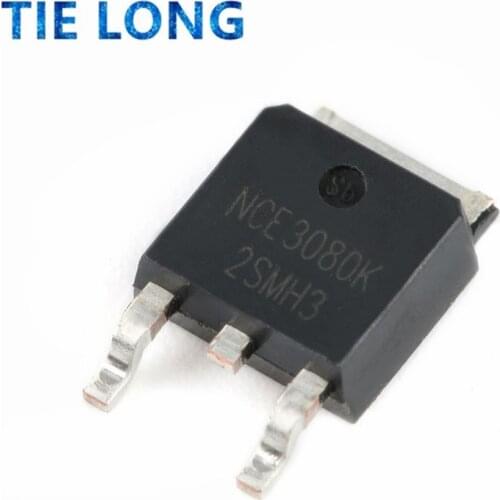 10PCS/LOT New original NCE3080K 3080 k TO 80 a / 30 v - 252 - N channel MOS field effect tube