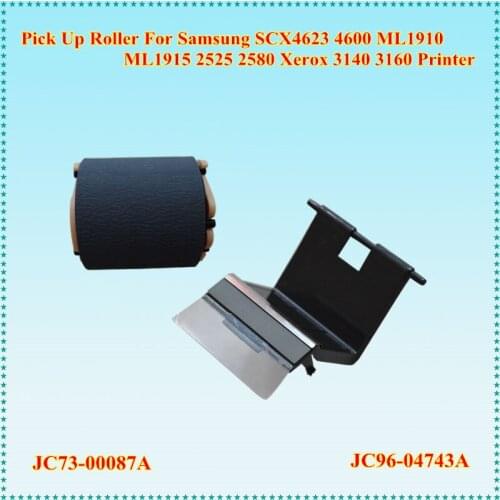 4623 4600 Spare Parts JC73-00087A JC93-00087A Pick Up Roller + JC96-04743A Separation Pad for Samsung SCX4623 SCX4600 Printer