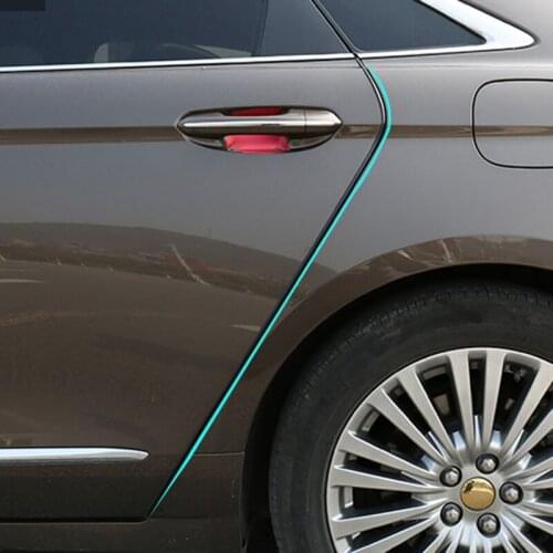 5M/ U Type Universal Car Door Edge Protection strip Scratch Protector For Acura RLX CL EL CSX ILX MDX NSX RDX RL SLX TL TSX Vigo