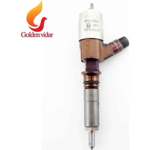 6pcs/lot Common rail injector 326-4700 rebuilt for CAT C6.4 engine, 32F61-00062 2182 cat 3264700 for CAT-320D Volvo Excavator