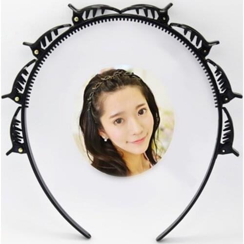 Accessories Hairpin Braider Hair Clip Burst Pin Hairdo Bring Hair DIY Hair Braiding Braider Tool Weave Head Hoop Styling Tool