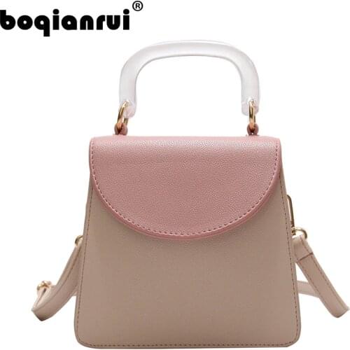 Женские кожаные сумки с короткими ручками Boqianrui China At AliExpress