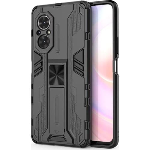 Magnetic Kickstand TPU Bumper Armor Shockproof Case For Honor 50 Pro 50 SE Lens Protection Hard PC Stand Back Cover Coque Fundas
