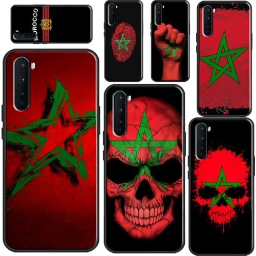 Flag of Morocco Case For OPPO Realme C3 C11 C15 C21 GT 7i Q3 6 7 8 Pro Case For OnePlus 9 Pro 8 Nord 8T 7T